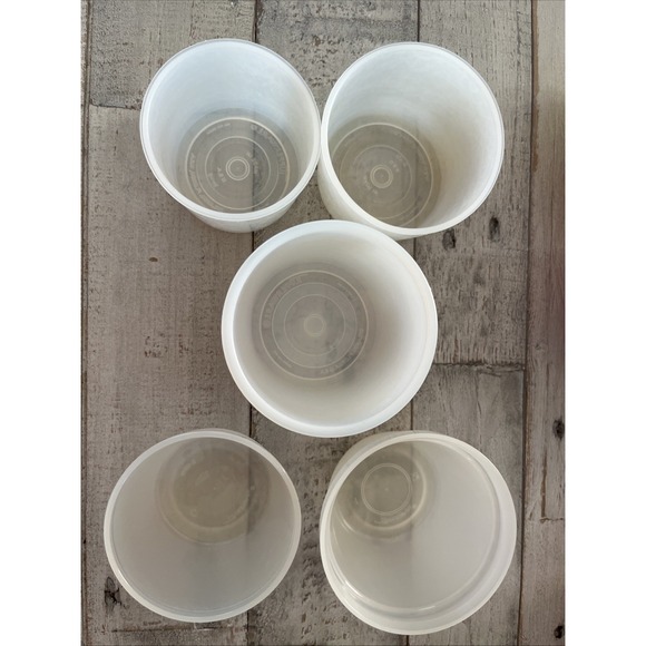 Tupperware 15‎ Misc Items - Snack Cups, S/P Shaker, Colander, Burger Press - Picture 6 of 11